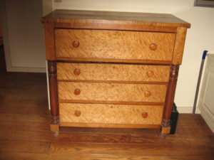 Birdseye maple dresser with cherry accents $2,250-$1,225