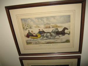 Currier and Ives $200 each