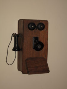 Old wood telephone - $200