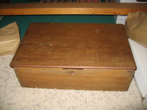 Small wood box - $50