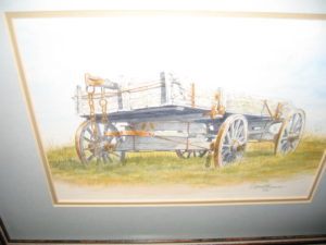 Watercolor - wagon $100